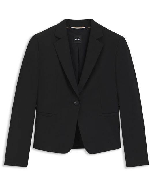 Boss Black Boss By Regular-fit Button-up Jacket