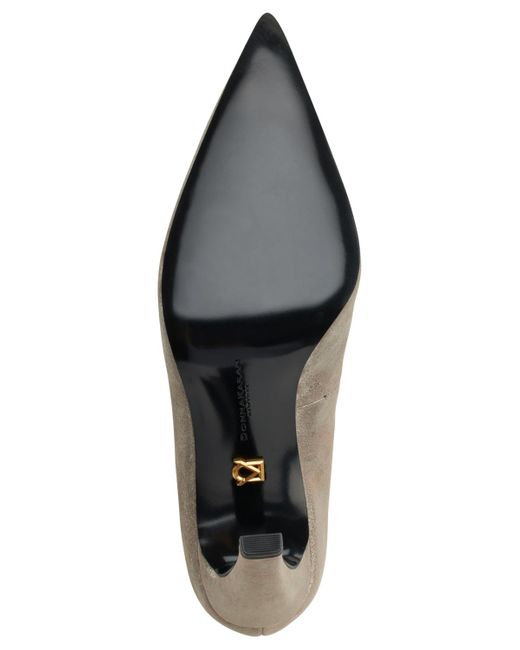 Donna Karan Metallic Donna Pointed Toe Pumps