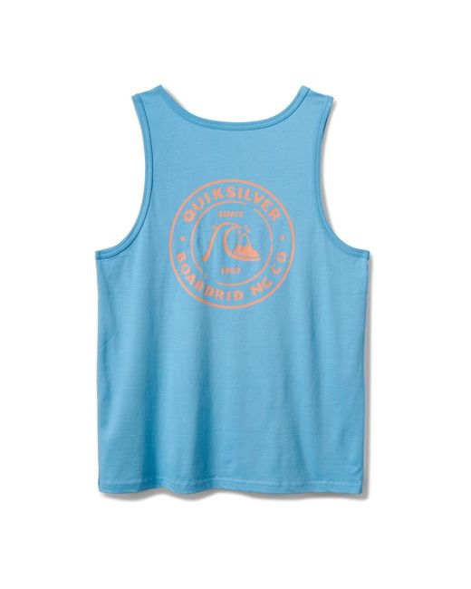 Quiksilver Blue Bubbles Sleeveless Tank Top for men