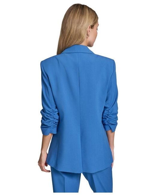 Calvin Klein Blue One-button Jacket