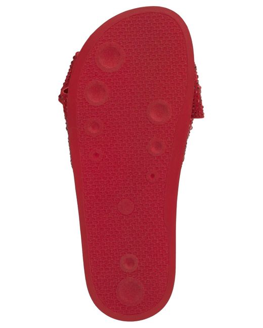 INC International Concepts Red Peymin Pool Slides