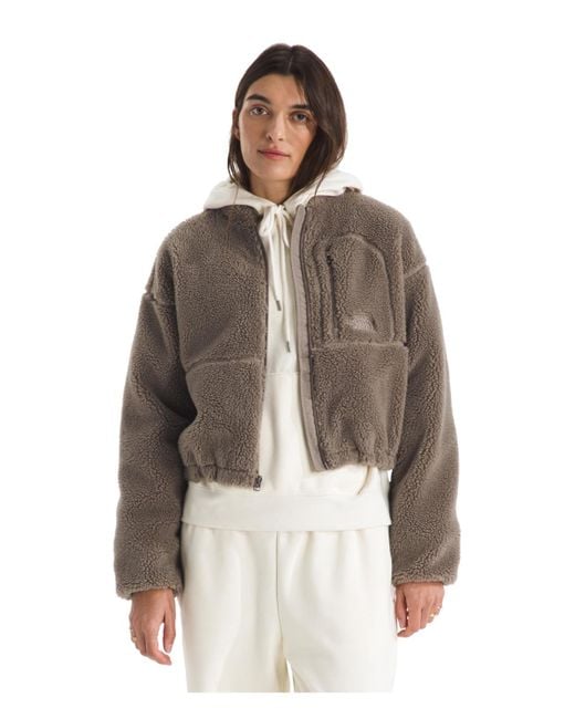 The North Face Women's Brown Extreme Pile Fleece Jacket