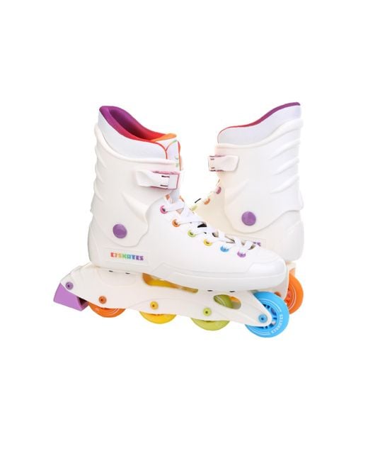 C7skates White Nostalgic Impulse Inline Skates