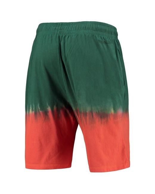 Mitchell & Ness Green Orange for men