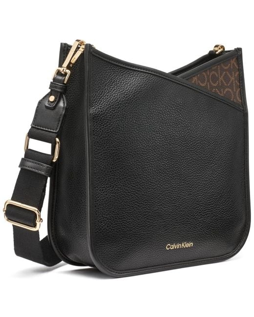 Calvin Klein Black Lyla Mini Crossbody Bag