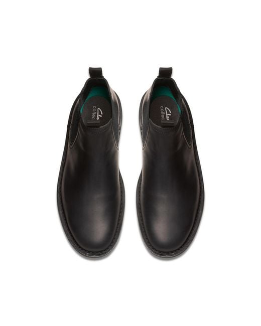 Clarks Black Collection Shepton Easy Boots for men