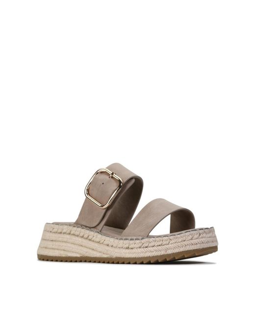 LOS CABOS Lupa Sandal in Gray | Lyst