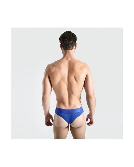 Rounderbum White Package Thong for men