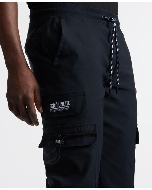 Ecko' Unltd Blue Several Steps Cargo jogger Pants for men