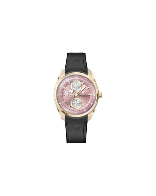 TechnoMarine Tm-318133 Ocean Quartz Pink Dial Watch
