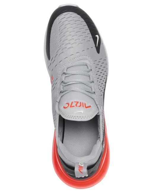 Nike Gray Kids Air Max 270 Casual Sneakers From Finish Line