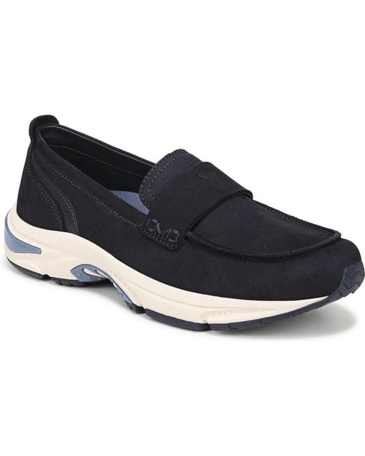 Vionic Blue Walk Roam Loafer Walking Shoes