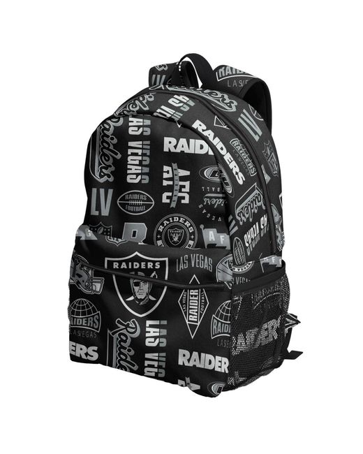 Outerstuff Black Las Vegas Raiders Backpack And Lunchbox Set