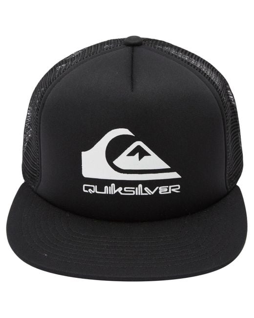 Quiksilver Black Quicksilver Foamslayer Trucker Cap for men