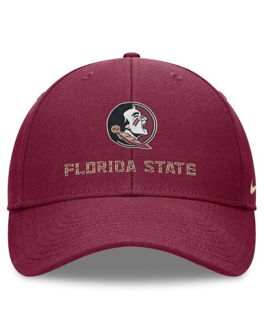 Nike Red Florida State Seminoles Primetime Adjustable Hat for men