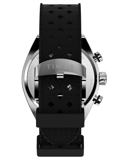 Timex Gray Analog Rubber Strap Watch for men