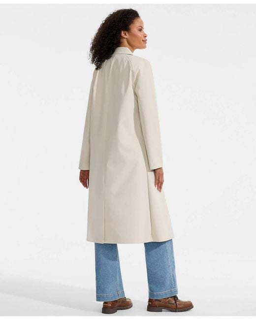 Lands' End Natural Mac Raincoat