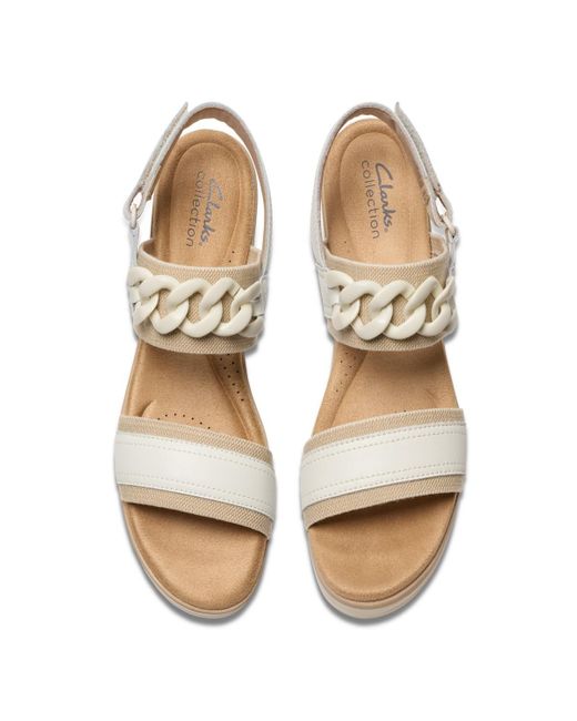 Clarks Natural Collection Wrenly Eve Wedge Sandals