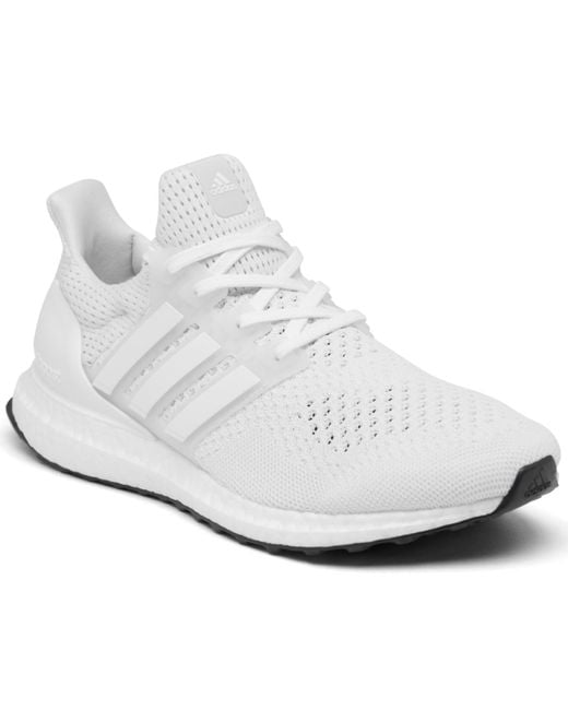 Adidas White Ultraboost 1.0 Running Sneakers From Finish Line