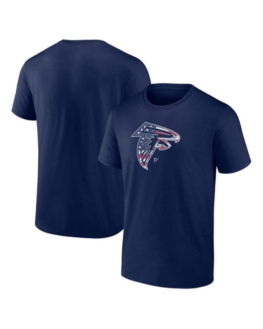 LOGO ATHLETIC Blue Atlanta Falcons Americana T-shirt for men