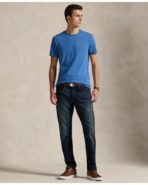 Polo Ralph Lauren Blue Classic Fit Crew Neck T-shirt for men