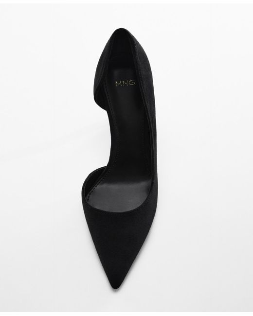 Mango Black Asymmetric Stiletto Shoes