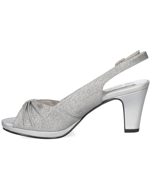 grey dress sandals Naot Recent Silver Soft Leather / M / 39