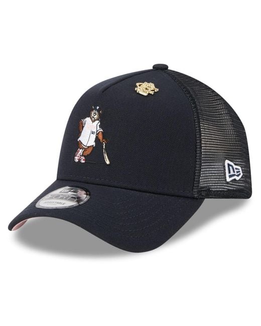 KTZ Blue Minnesota Twins 2025 Big League Chew A-frame 9forty Adjustable Trucker Hat for men
