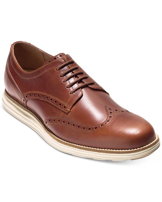 cole haan men's original grand wingtip oxford shoe