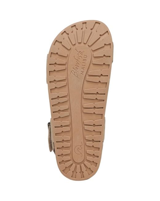 Blowfish Brown Isabel Strappy Open Round Toe Platform Sandals
