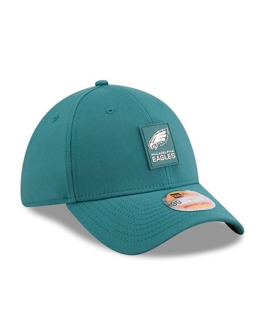 KTZ Blue Midnight Philadelphia Eagles 2025 Sideline 39thirty Flex Hat for men