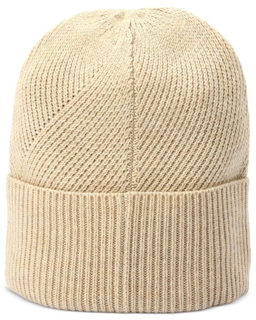 Calvin Klein Natural Side Transfer Cuff Beanie for men