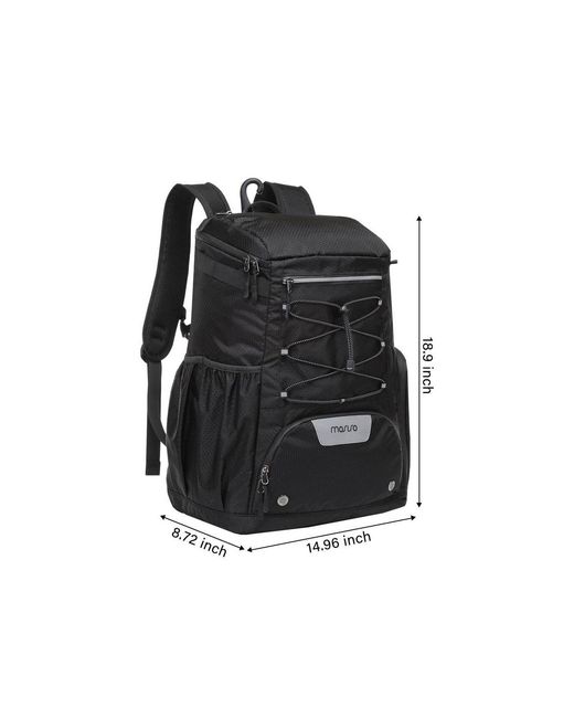 Hikeen Black Lightweight Baseball Backpack