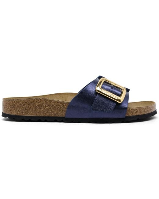 Birkenstock Blue Catalina Luxe Buckle Birko-flor Sandals From Finish Line