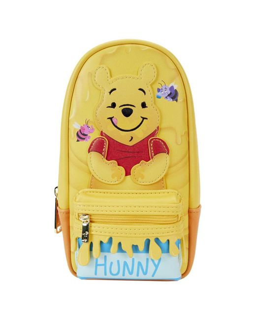 Loungefly Gray Winnie The Pooh Hunny Pot Mini Backpack Pencil Case