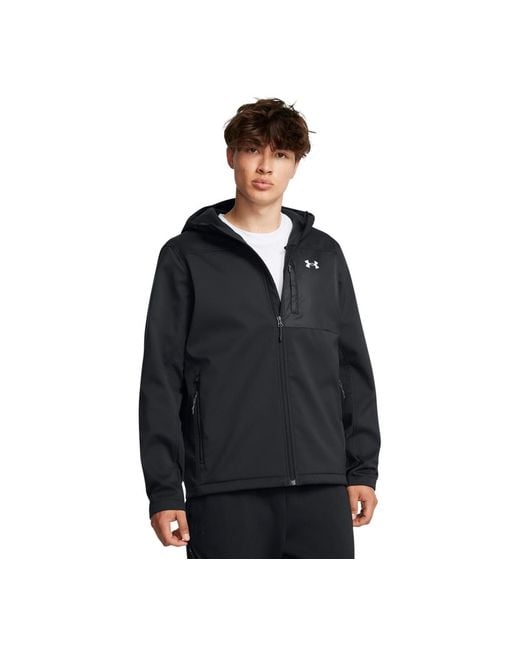 Under Armour Black Shield Hooded Jacket for men