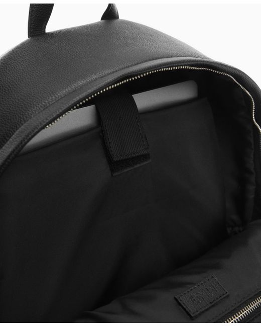 Mango Leathereffect Backpack in Black for Men Lyst