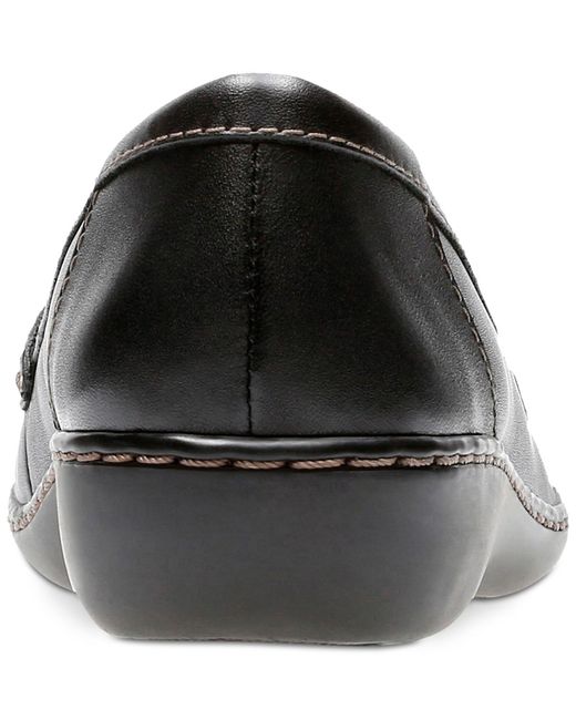 Clarks Black Collection Ashland Bubble Flats