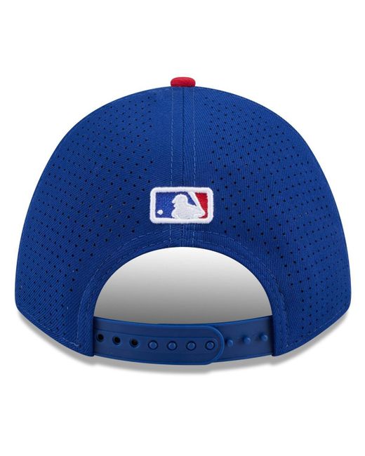 KTZ Blue Royal/red Chicago Cubs 2025 Mlb All-star Game 9forty M-crown Adjustable Hat for men