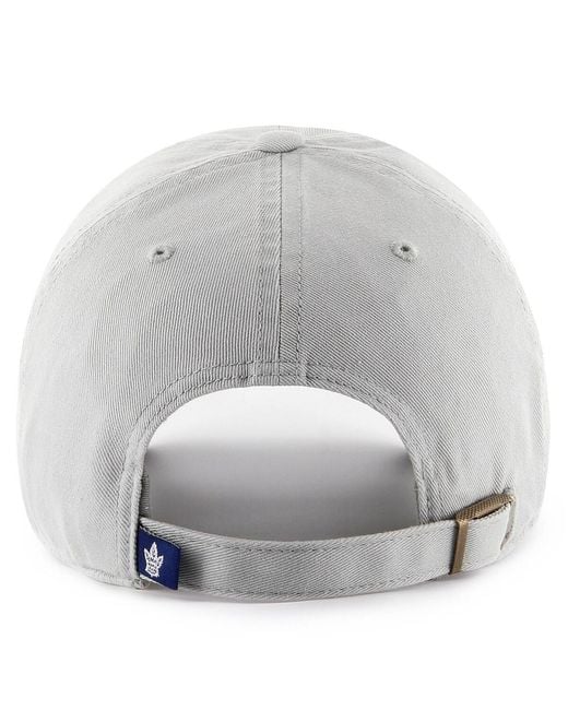 '47 Metallic Toronto Maple Leaf's Team Clean Up Adjustable Hat for men