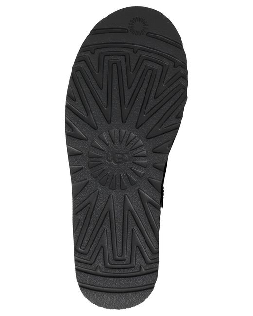 Ugg Black Classic Micro Pull Tab Booties