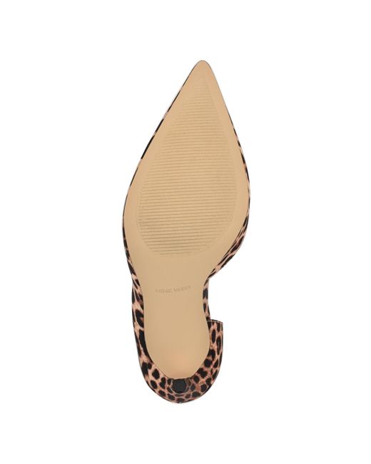 Nine West Metallic Folowe D'orsay Stiletto Pumps