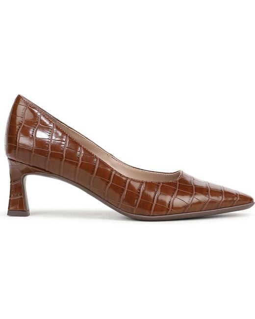Naturalizer Brown Tylan Point Toe Pump Shoes