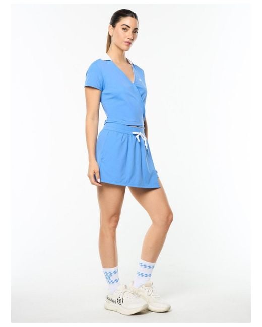Sergio Tacchini Blue Agata Wrap Polo