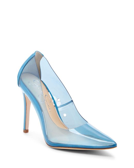 Jessica Simpson Pixera Pumps in Blue | Lyst