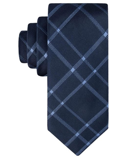 Calvin Klein Blue Stitch Plaid for men