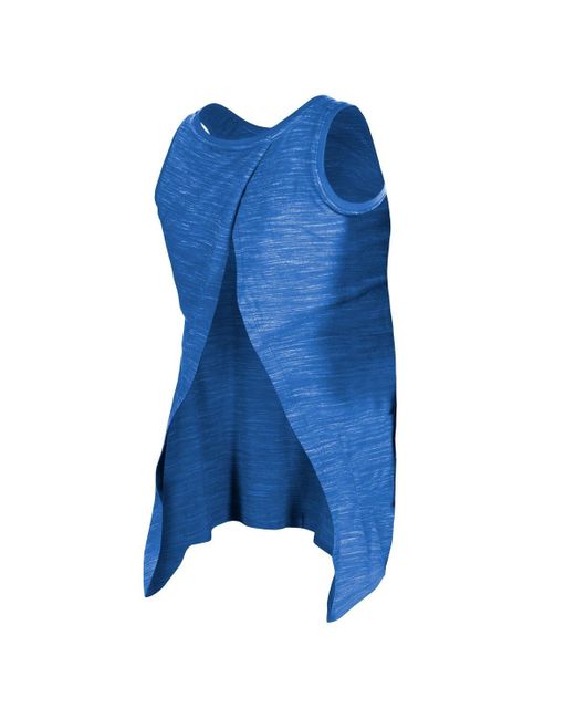 KTZ Blue Buffalo Bills Plus Size Space Dye Active Tank Top