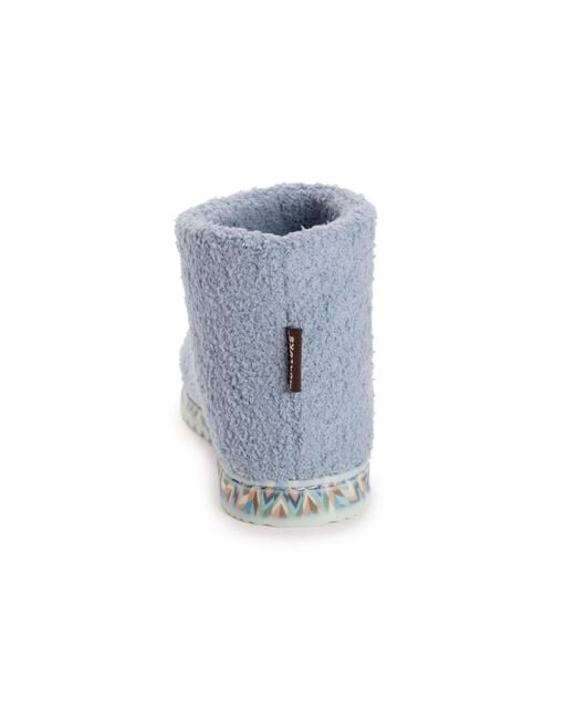 Muk Luks Blue Fabiola Slipper