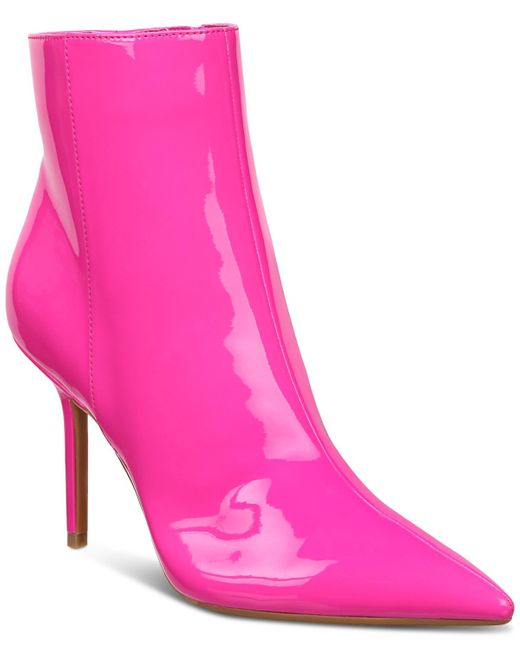 INC International Concepts Pink Holand Pointed-toe Dress Booties
