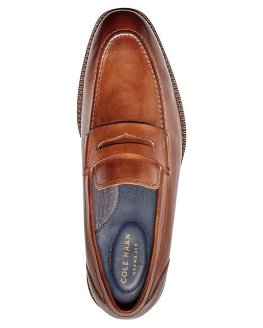 Men's warner grand penny loafers sale